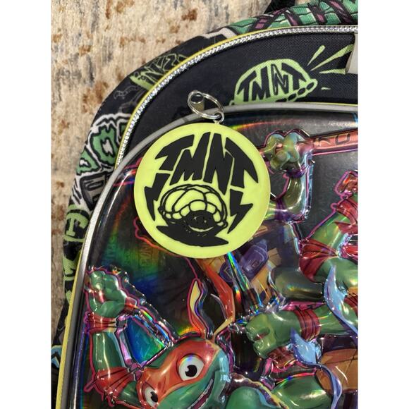 Teenage Mutant Ninja Turtles Mayhem Backpack Bioworld Nickelodeon School Bag - Picture 3 of 9